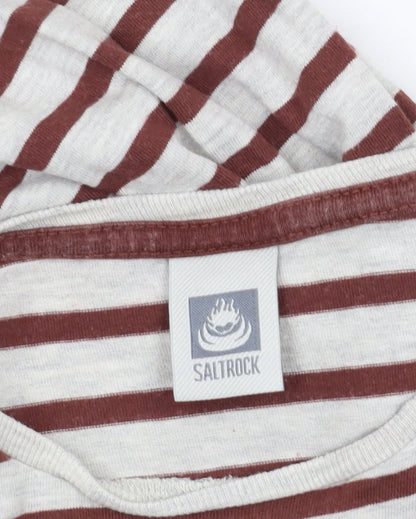 Unisex Adults UK Size S Saltrock Multicoloured Jersey T-Shirt