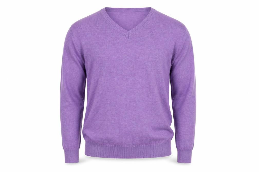 Mens UK Size S Austin Reed Purple Pullover Jumper