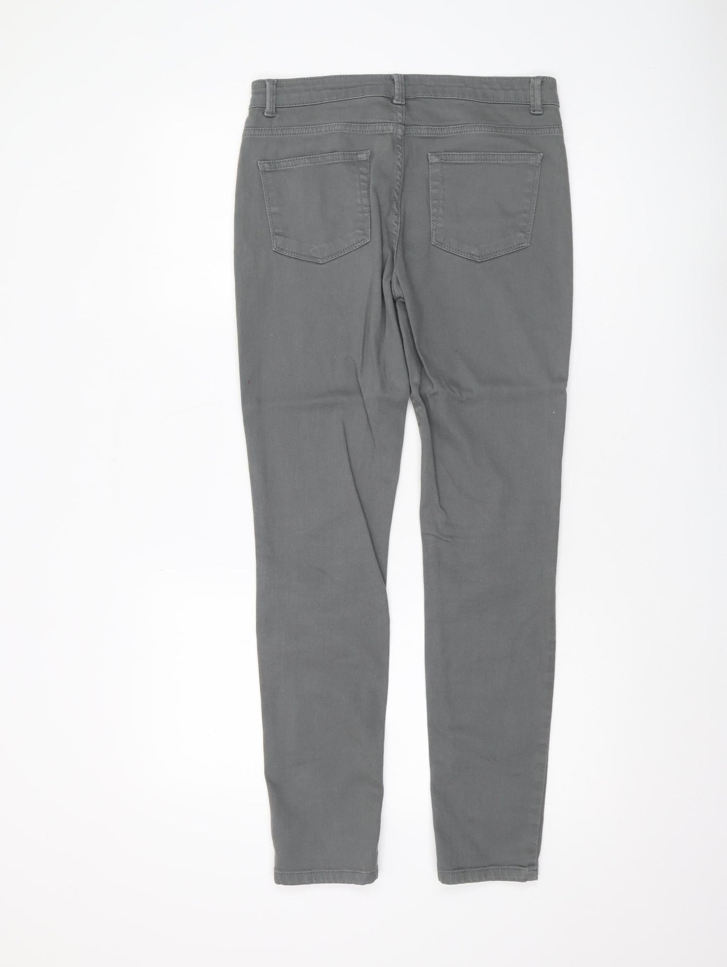 Womens UK Size 8 Whistles Slim Fit Skinny Grey Jeans