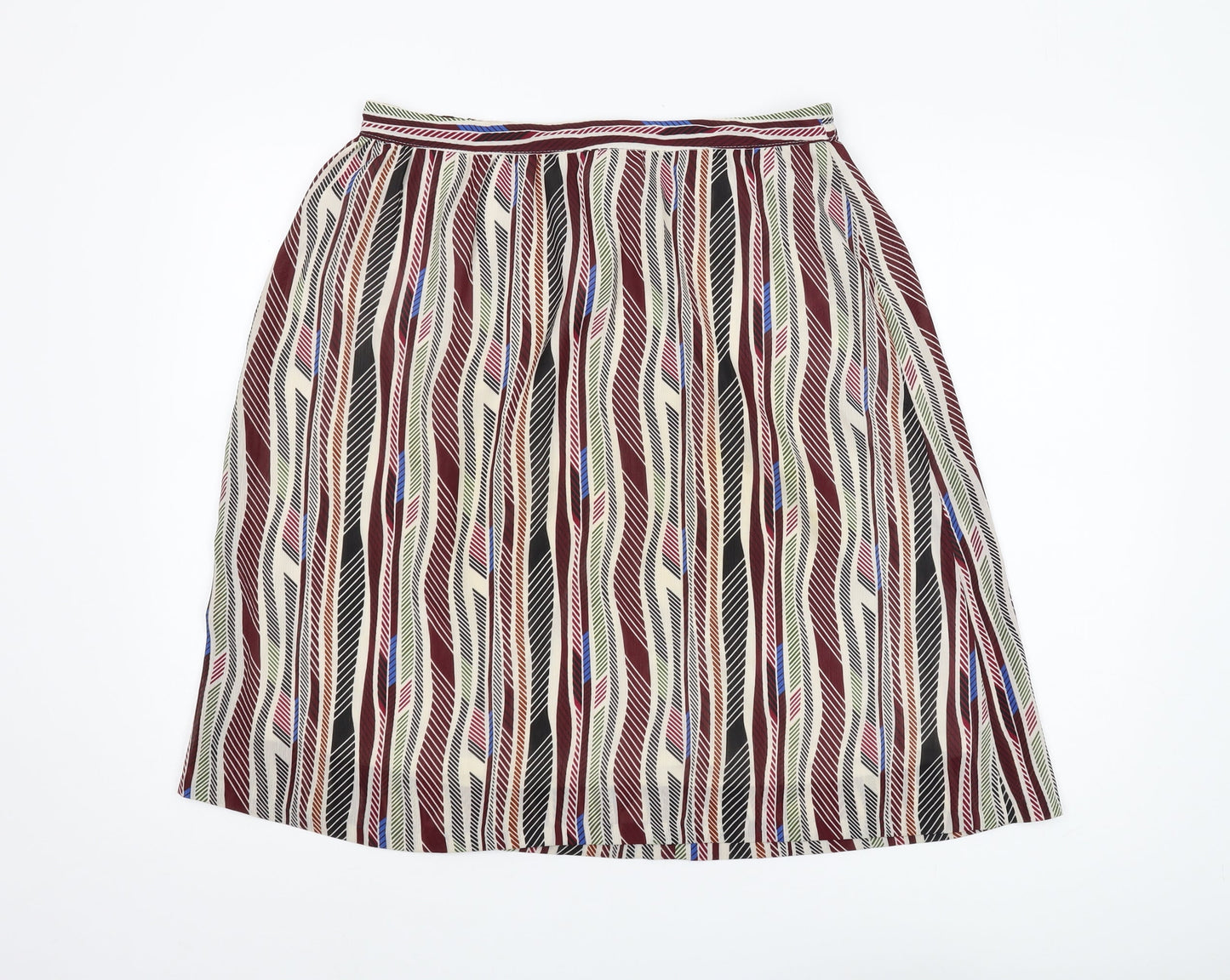 Jacqueline de Yong Women's Geometric A-Line Skirt, Size 14