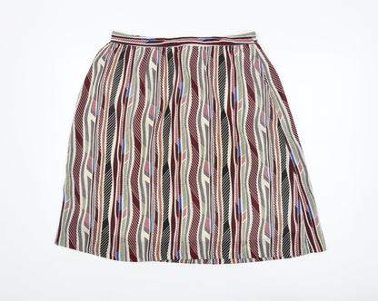 Jacqueline de Yong Women's Geometric A-Line Skirt, Size 14