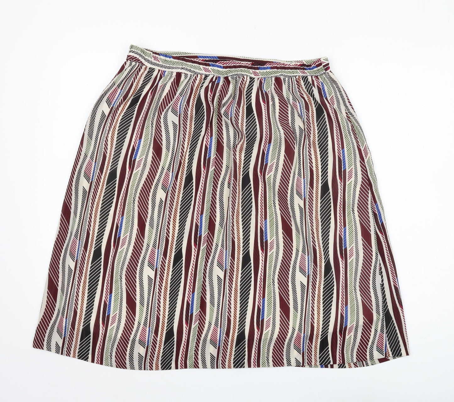 Jacqueline de Yong Women's Geometric A-Line Skirt, Size 14