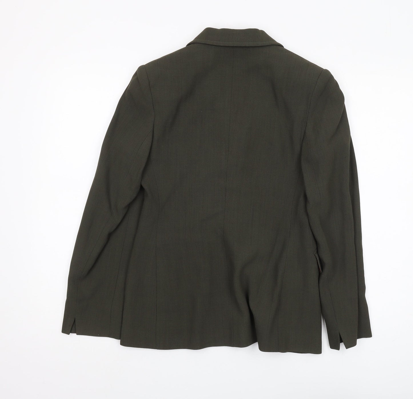 Womens UK Size 10 Laura Ashley Petites Green Suit Jacket