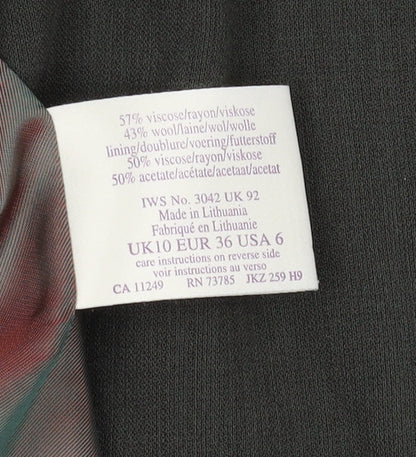 Womens UK Size 10 Laura Ashley Petites Green Suit Jacket