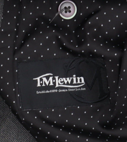 Mens UK Size 36 T.M.Lewin Regular Grey Suit Jacket
