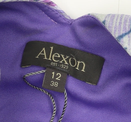 Alexon Women's Purple Sheath Dress Size 12