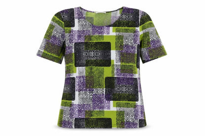 Womens UK Size M Windsmoor Multicoloured Basic T-Shirt
