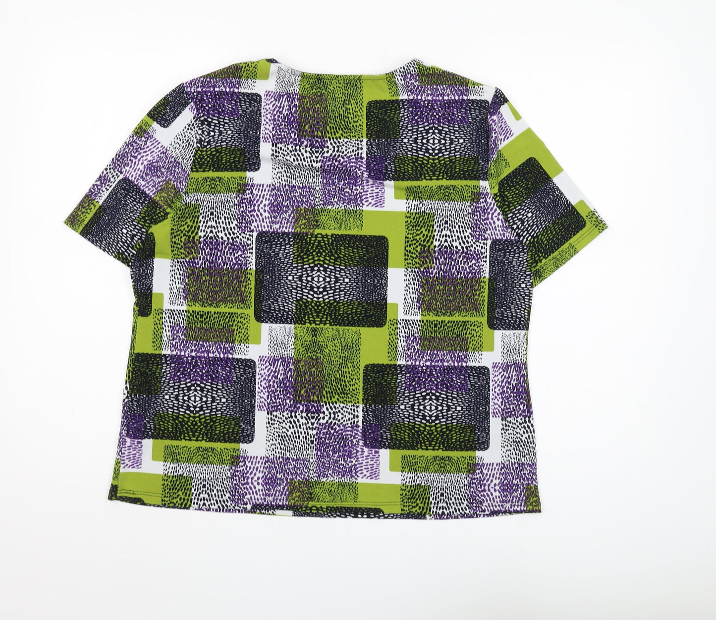 Womens UK Size M Windsmoor Multicoloured Basic T-Shirt