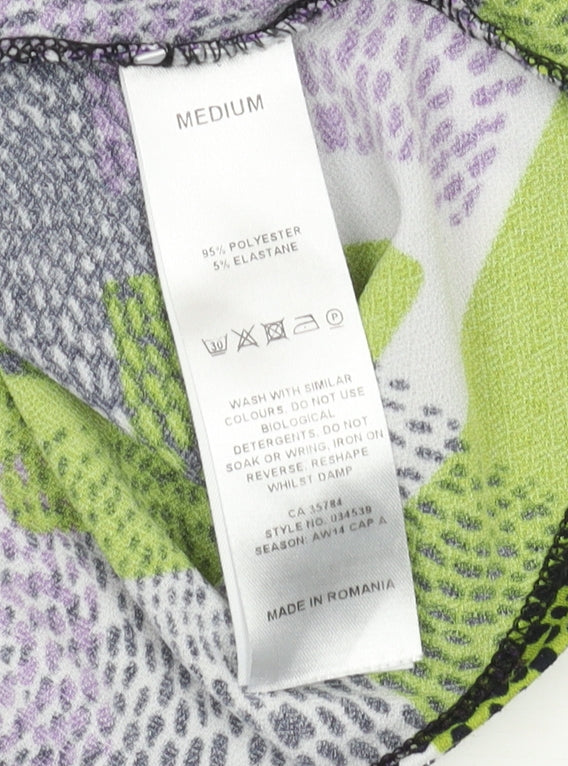 Womens UK Size M Windsmoor Multicoloured Basic T-Shirt