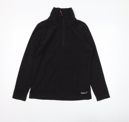 Gelert Women's Black Fleece Pullover Sweatshirt Size 10