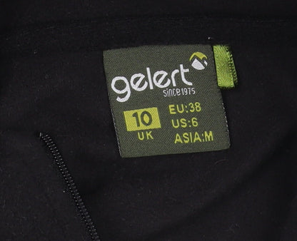 Gelert Women's Black Fleece Pullover Sweatshirt Size 10