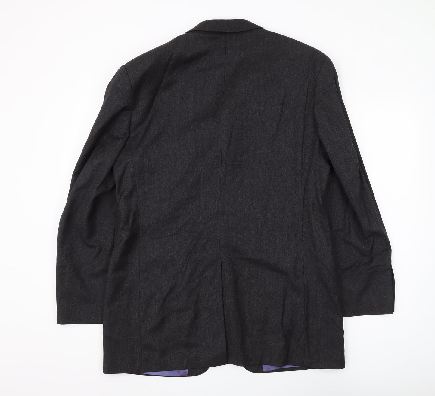 Mens UK Size 40 Jeff Banks Regular Black Suit Jacket