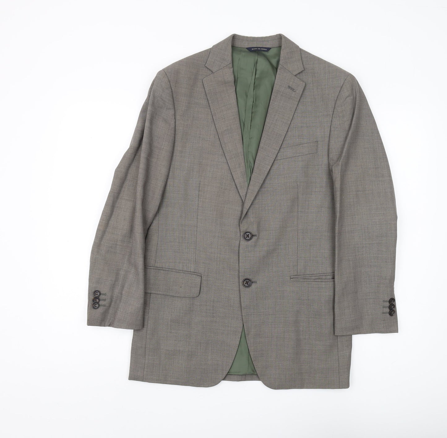 Mens UK Size 38 Banana Republic Regular Grey Suit Jacket