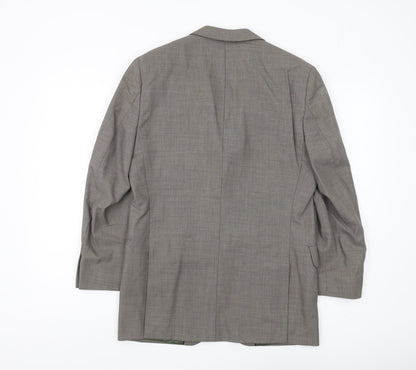 Mens UK Size 38 Banana Republic Regular Grey Suit Jacket