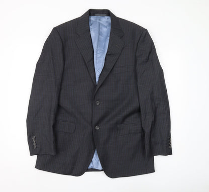 Mens UK Size 40 Aquascutum Regular Grey Suit Jacket