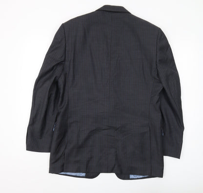 Mens UK Size 40 Aquascutum Regular Grey Suit Jacket
