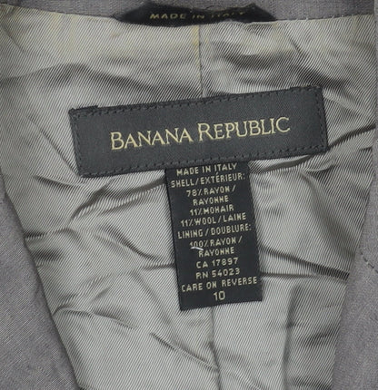 Banana Republic Women’s Grey Blazer Size 12