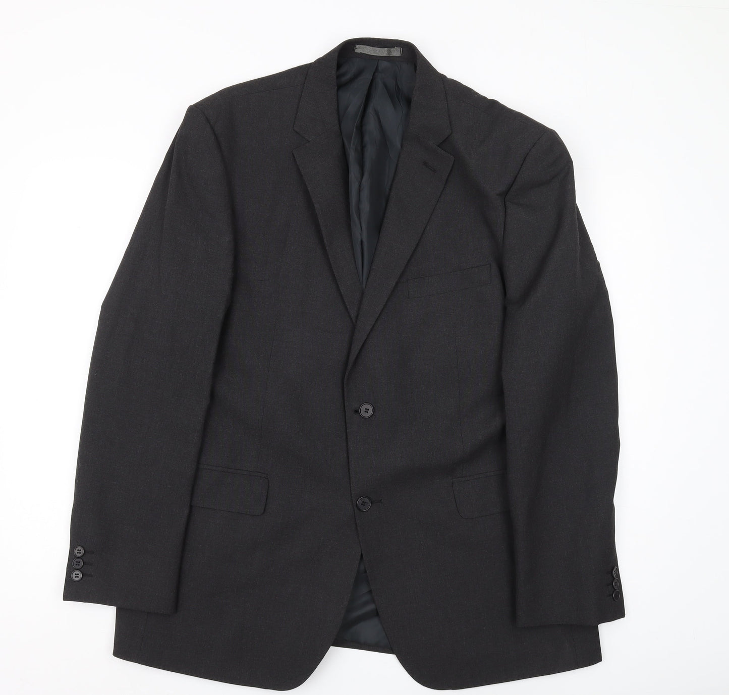 Mens UK Size 44 Thomas Nash Regular Black Suit Jacket