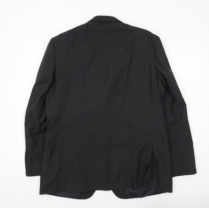 Mens UK Size 44 Thomas Nash Regular Black Suit Jacket