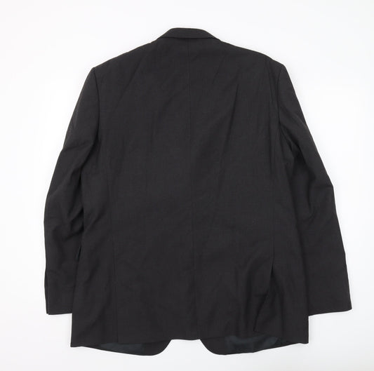 Mens UK Size 44 Thomas Nash Regular Black Suit Jacket