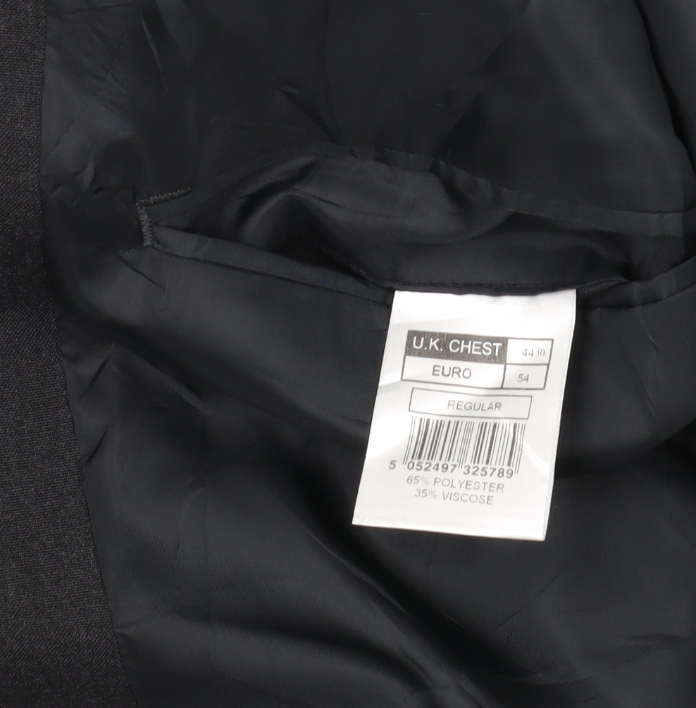 Mens UK Size 44 Thomas Nash Regular Black Suit Jacket
