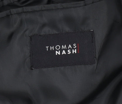 Mens UK Size 44 Thomas Nash Regular Black Suit Jacket