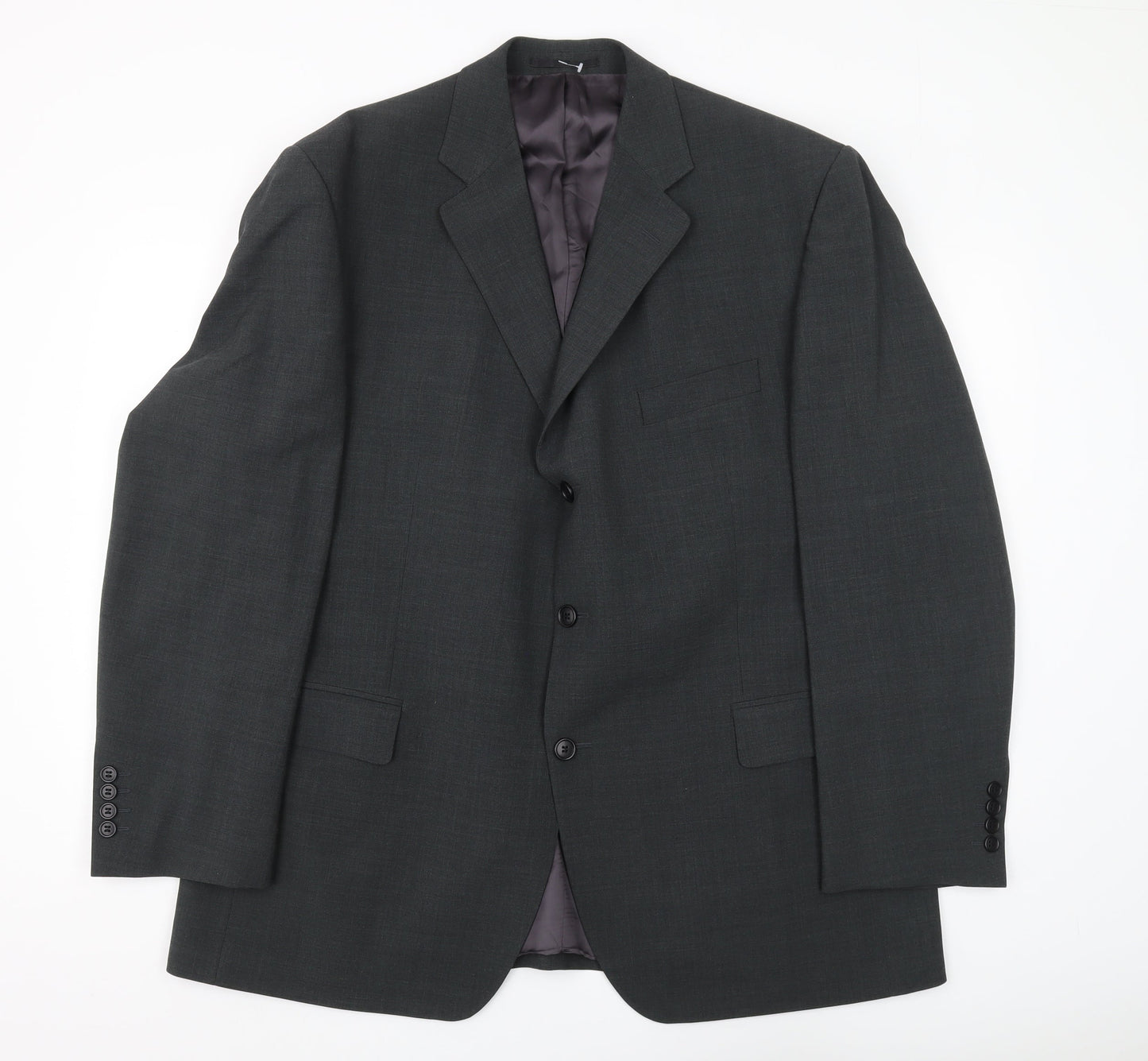 Mens UK Size 46 Magee Regular Black Suit Jacket