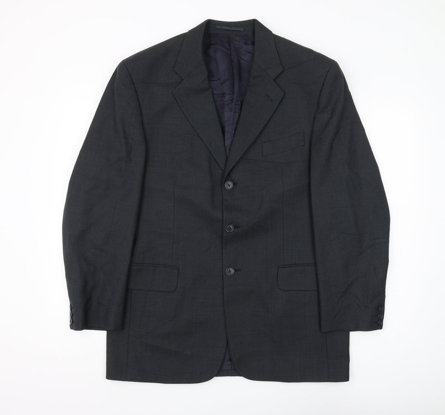 Austin Reed Men's Black Blazer, 40R, Classic Formal Wear