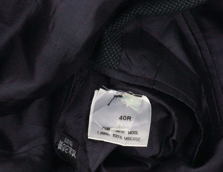 Austin Reed Men's Black Blazer, 40R, Classic Formal Wear