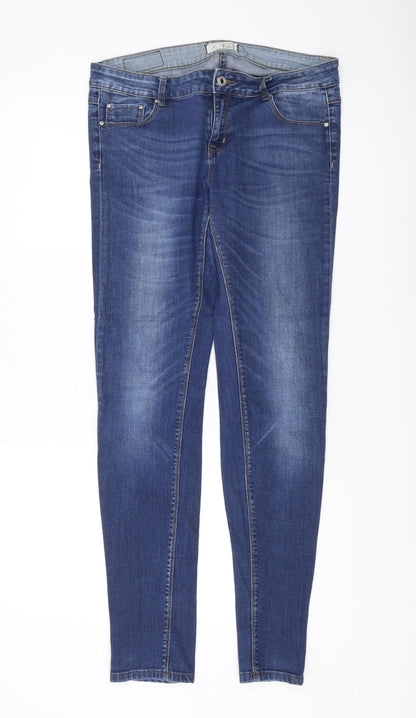 Firetrap Women's Blue Skinny Jeans Size 12