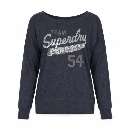 Womens UK Size 2XS Superdry Grey Jersey T-Shirt
