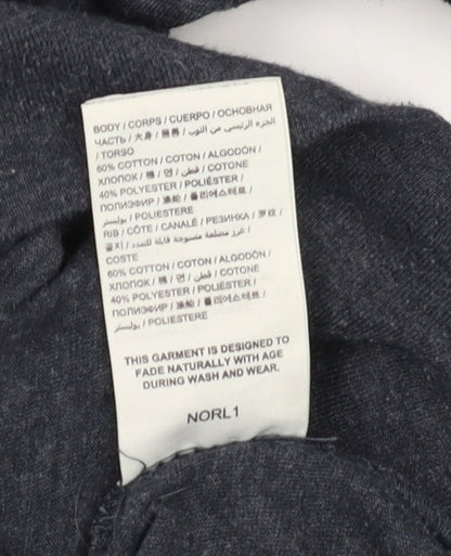 Womens UK Size 2XS Superdry Grey Jersey T-Shirt
