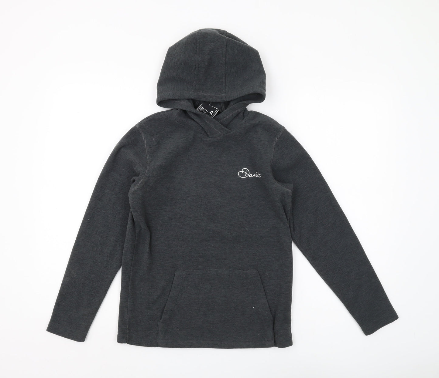 Dare 2b Boys Black Pullover Hoodie 11-12 Years Logo Hooded