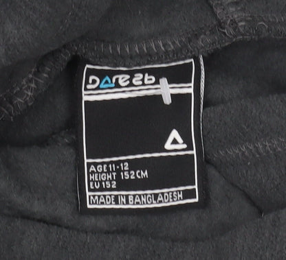 Dare 2b Boys Black Pullover Hoodie 11-12 Years Logo Hooded