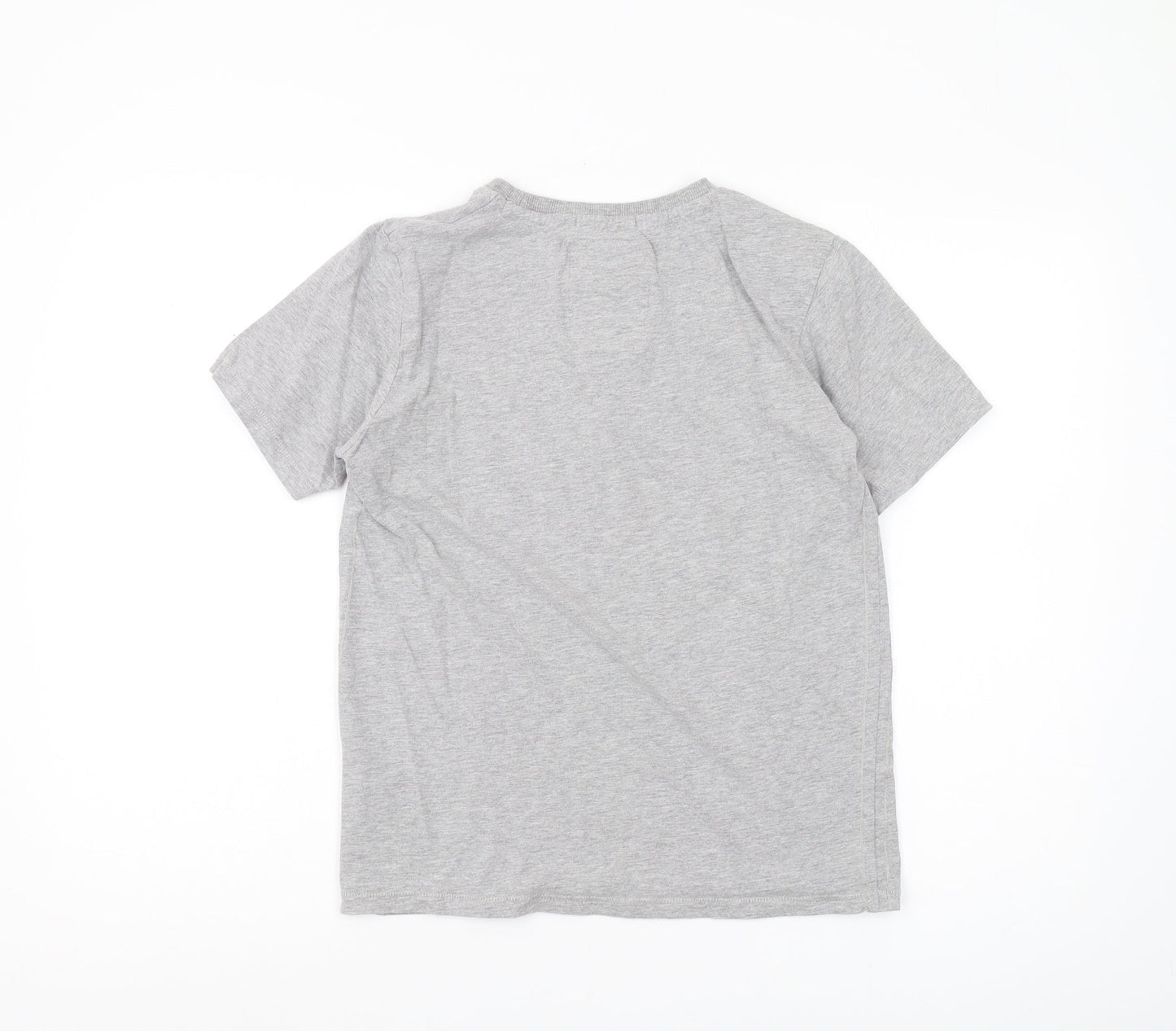 Unisex Adults UK Size S Tokyo Laundry Grey Basic T-Shirt