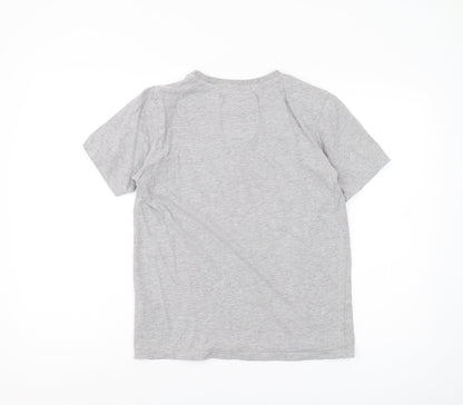 Unisex Adults UK Size S Tokyo Laundry Grey Basic T-Shirt