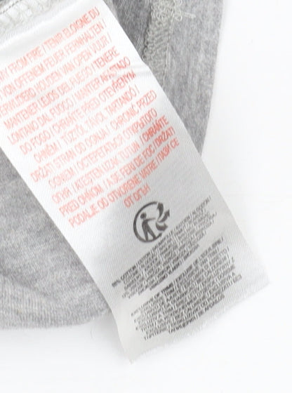 Unisex Adults UK Size S Tokyo Laundry Grey Basic T-Shirt
