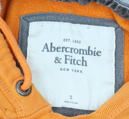 Abercrombie & Fitch Women’s Orange S Pullover Hoodie