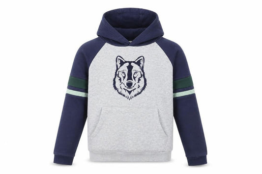 Mountain Warehouse Boys Grey Animal Hoodie 13 Years