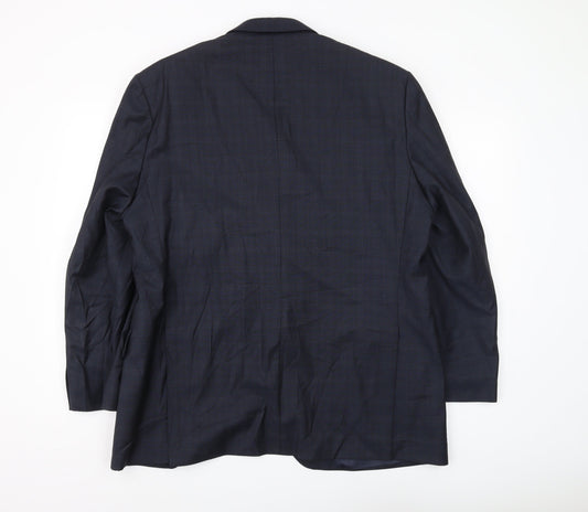 Mens UK Size 44 Magee Regular Blue Suit Jacket