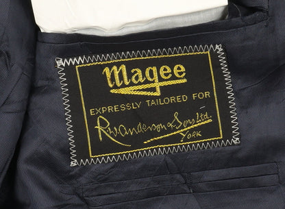 Mens UK Size 44 Magee Regular Blue Suit Jacket