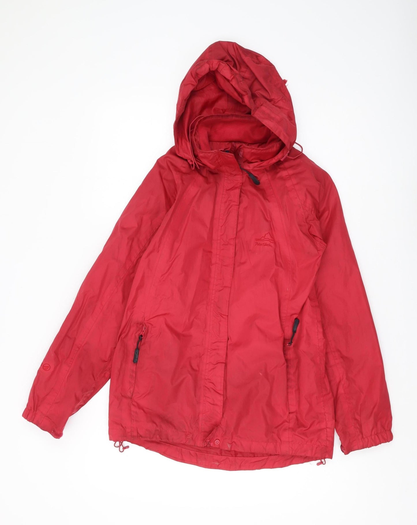 Womens UK Size 8 Peter Storm Red Rain Coat
