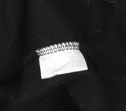 Craghoppers Black Henley Sweatshirt Unisex Size 12