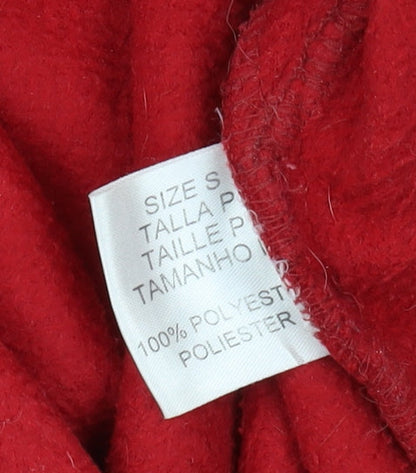 Mens UK Size S REACH Red Fleece