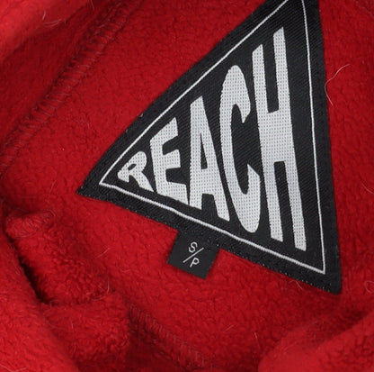 Mens UK Size S REACH Red Fleece