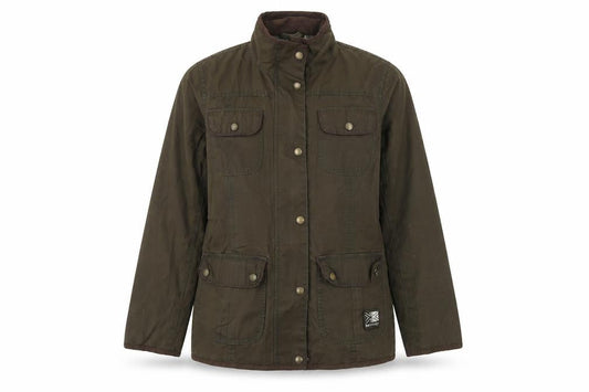 Womens UK Size 14 Karrimor Green Military Jacket