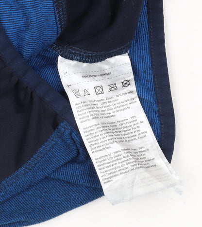 Regatta Boys Blue Track Jacket 5-6 Yrs Full Zip Hooded