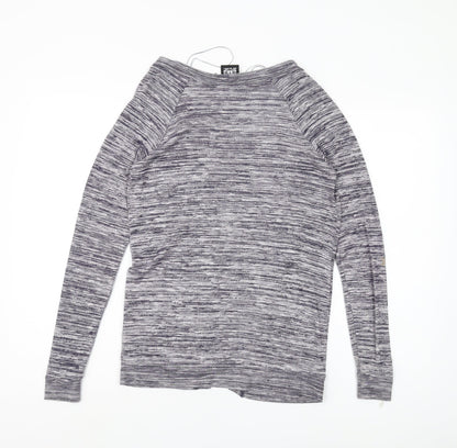 Womens UK Size 6 Animal Grey Cardigan Jumper