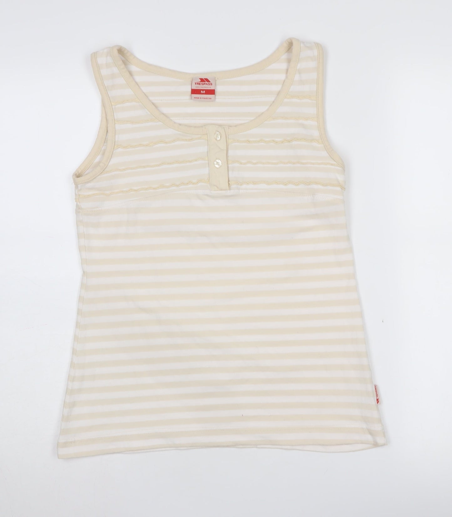 Womens UK Size M Trespass Beige  Tank