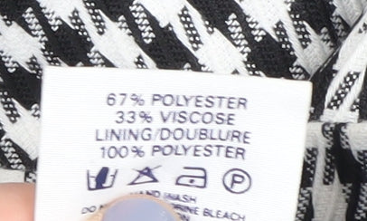 Alexon Women's Houndstooth Pencil Skirt Size 14